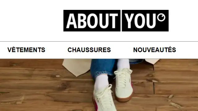 Newsletter de About you : De nouvelles chaussures pour votre automne