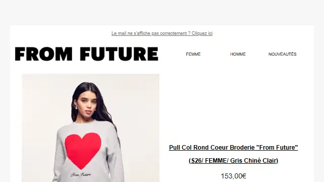 Newsletter de From future : Vous y pensez toujours ? 🌐