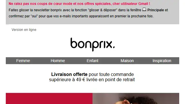 Newsletter de Bon prix : 🚀 C&rsquo;est presque fini : 25% de réduction sur la lingerie