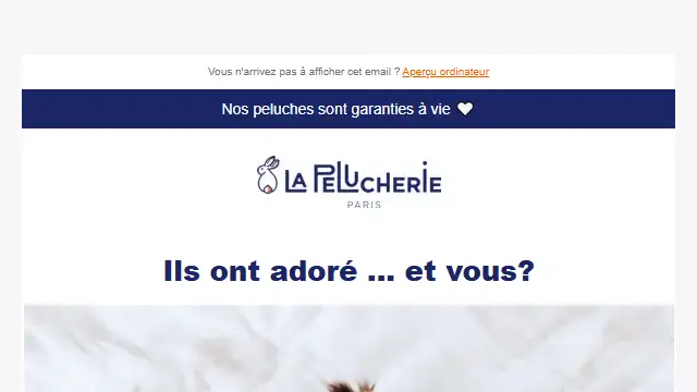 Newsletter de La pelucherie : Ils en parlent mieux que nous… ✨