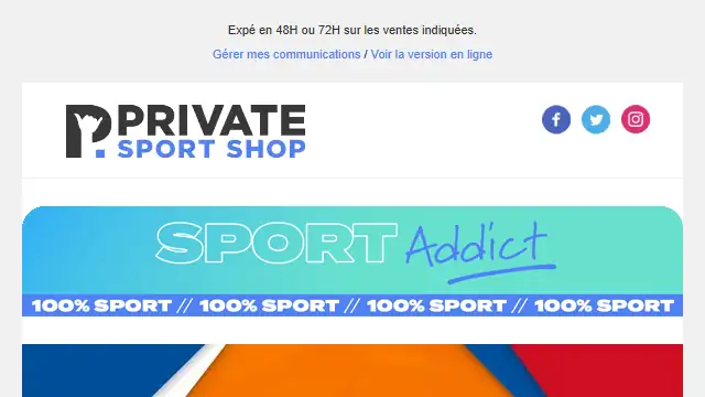 Newsletter de Private Sport Shop : 🐓 Dernière ligne droite avant les 1/4 de finales !