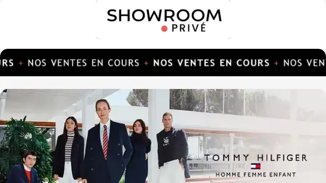 Newsletter de Showroom privé : TOMMY HILFIGER, DELSEY, ASICS et 28 nouvelles ventes en ligne aujourd&rsquo;hui