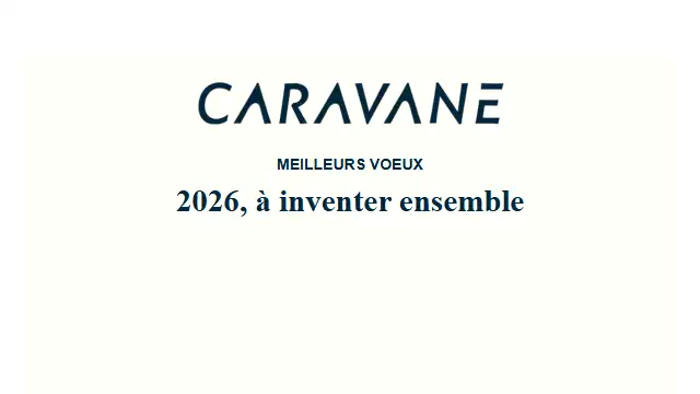 Newsletter de Caravane : Meilleurs vœux