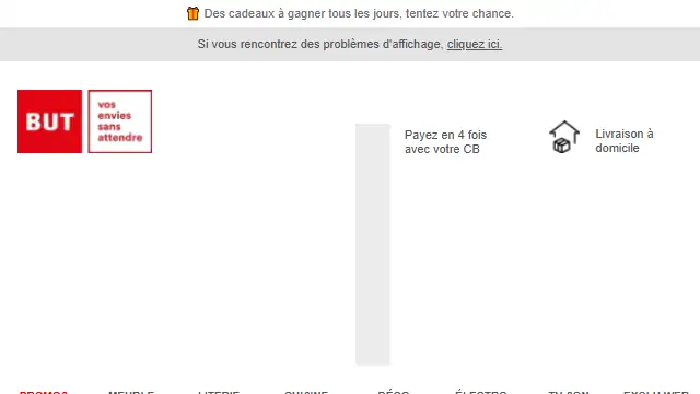 Newsletter de But : 🎉 Jusqu’à -40% : festivités, le compte à rebours est lancé !