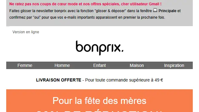 Newsletter de Bon prix : Votre cadeau : 20% de réduction 😍